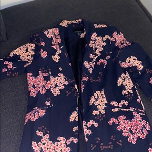Cynthia Rowley floral blazer